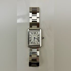Womens Cartier tank watch